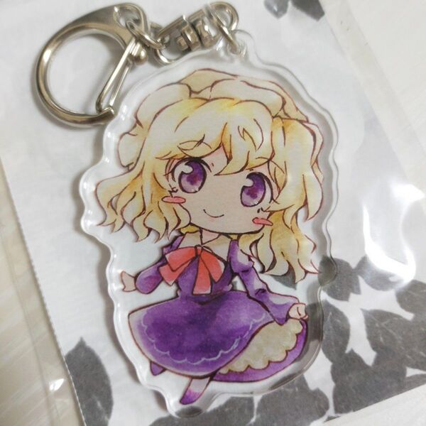 秘封倶楽部 メリー マエリベリー・ハーンアクリルキーホルダー 同人 アクキー 東方プロジェクト