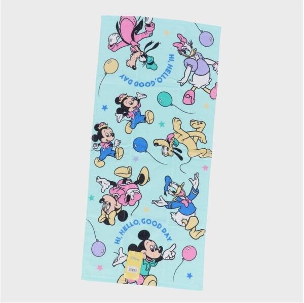 ディズニーフェイスタオル■ミッキー&フレン■トラスト綿100%約34×75㎝新品