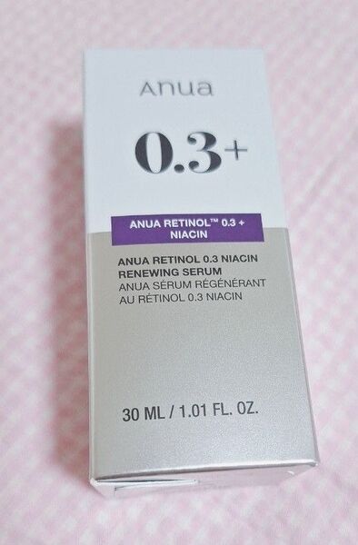 anua アヌア レチノール0.3+ ナイアシンリニューイングセラム 30ml 美容液 スキンケア 単品 韓国コスメ 正規品