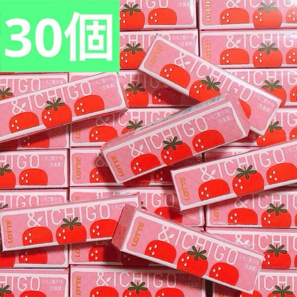 【新品30個セット】ロッテ こだわりフルーツ イチゴガム
