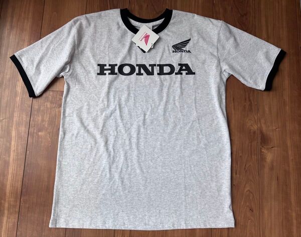 【新品】ホンダ 半袖 Tシャツ ビッグシルエット Lサイズ グレー