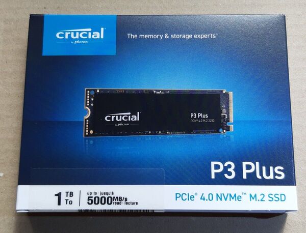 Crucial P3 Plus 1TB NVMe M.2 SSD