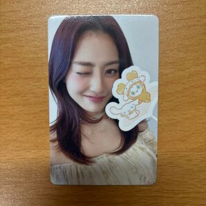 【即日配送】twice ジヒョ サンリオ 8周年 POPUP 1万円特典トレカ