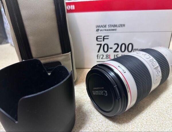 Canon EF70-200mm F2.8L IS II USM キヤノン 白レンズ 望遠 レンズ