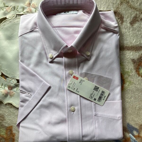 UNIQLOノンアイロンドライシャツ M 半袖
