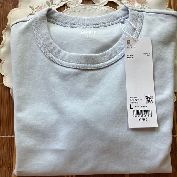 UNIQLOクルーネックT レディース タグ付