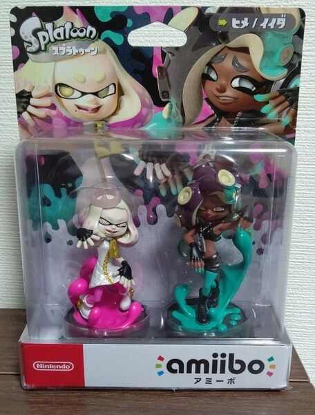 amiibo テンタクルズセット ヒメ/イイダ スプラトゥーンシリーズ ※開封済み