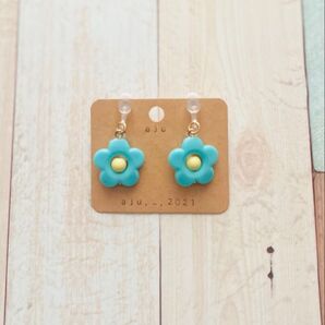お花シリーズかわいい子供イヤリング