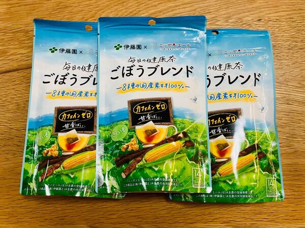 伊藤園 ごぼうブレンド ごぼう茶 カフェインレス ティーバッグ 水出しもできる