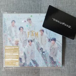 timelesz FAM ユニバーサル盤CD プレイリストカード付き