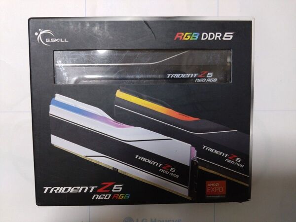 G.SKILL Trident Z5 Neo RGB (AMD Expo) 96GB (2x48GB) DDR5-5600 中古品