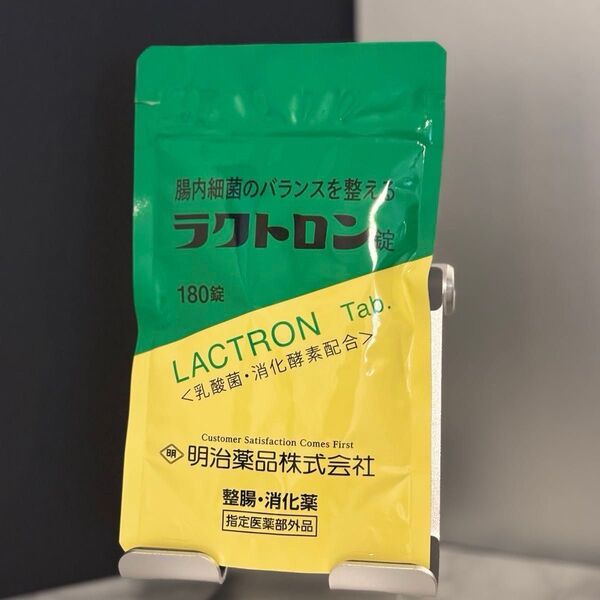 【新品未開封】折り紙10枚+ラクトロン錠 180錠 明治薬品