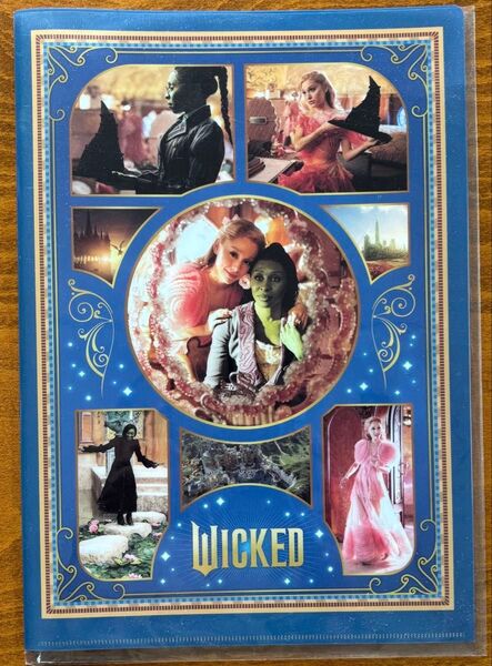 【新品】Wボケットクリアファイル WICKED