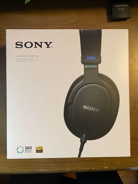 SONY MDR-MV1 モニターヘッドホン ヘッドホン ソニー ブラック MDR-MV1背面開放型