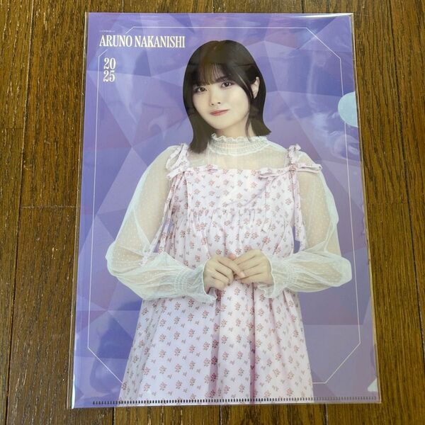 乃木坂46 中西アルノ 13thYEAR BIRTHDAY LIVE クリアファイル