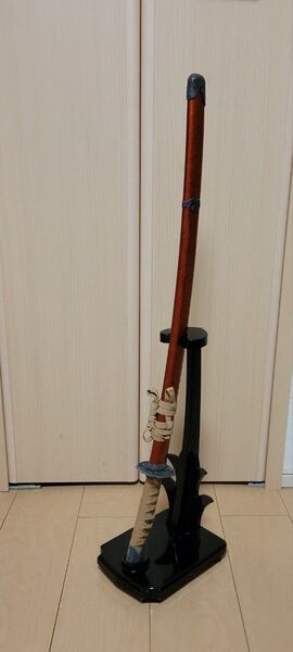模造刀 約80㎝太刀掛台セット