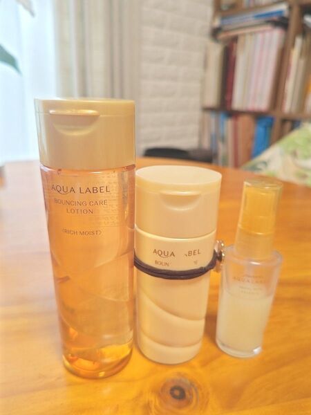 資生堂 アクアレーベル ACQUALABEL 化粧水 コクがあるしっとり 乳液 美容液 エイジングケア 3点 セット
