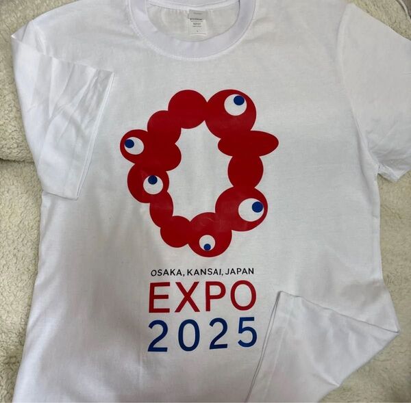 新品 万博 EXPO 2025 ミャクミャク Tシャツ 半袖 綿100% L