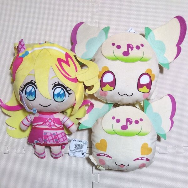 キミとアイドルプリキュア めちゃもふぐっとぬいぐるみ キュアアイドル ぬいぐるみリュック プリルン 3点セット