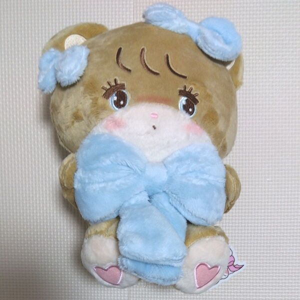 mikko characters 抱きしめおリボンぬいぐるみ ラテ