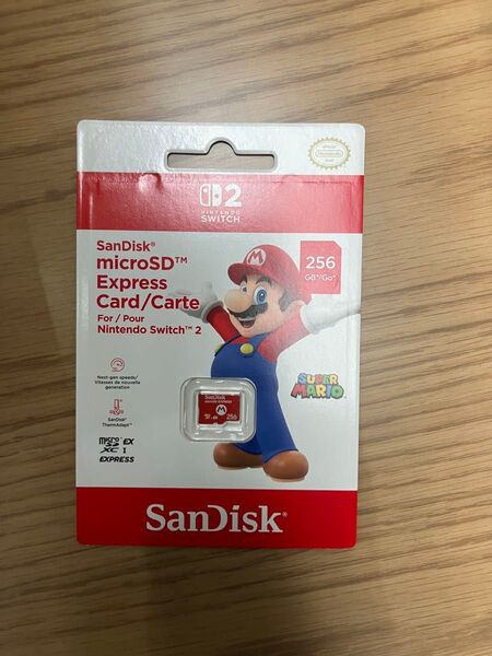 SanDisk microSD Express Card 256GB for Nintendo Switch 2