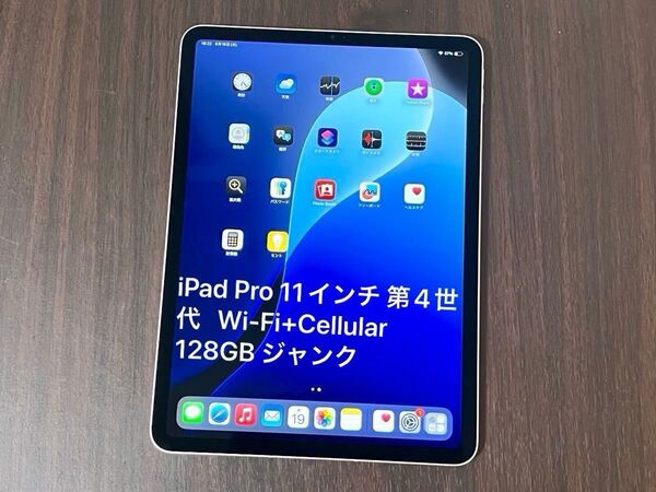 iPad Pro 11インチ 第4世代 M2 Wi-Fi+Cellular A2761 シルバー 128GB ジャンク