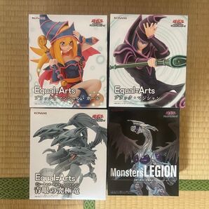 遊戯王 Equal Arts ブラック マジシャン 青眼の究極竜 スターダストドラゴン 4種セット