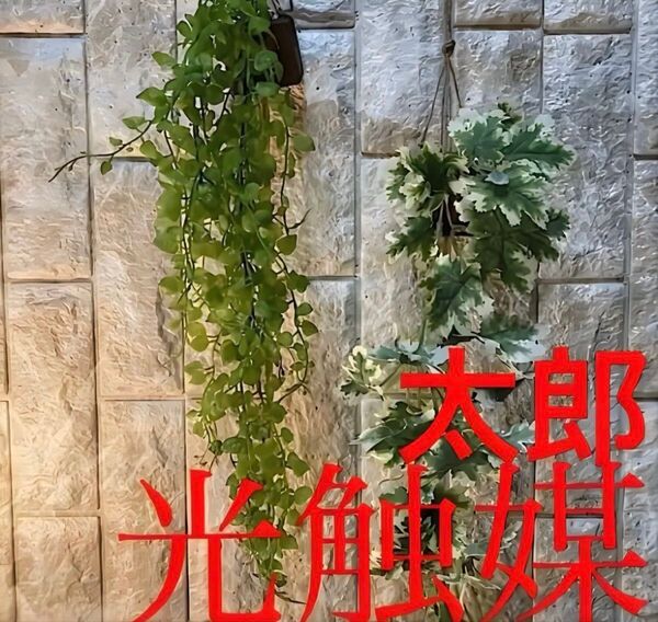 光触媒 人工観葉植物 ウォールグリーン フェイクグリーン フラワー ハンドメイド エンジェルとゼラニューム