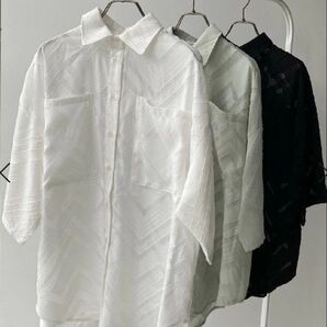 半袖ビックシルエットシャツ 定価7500円 フリーサイズ