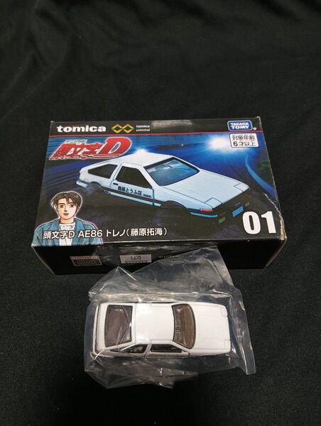 トミカプレミアムアンリミテッド 頭文字D TOYOTA AE86 トレノ(藤原拓海)