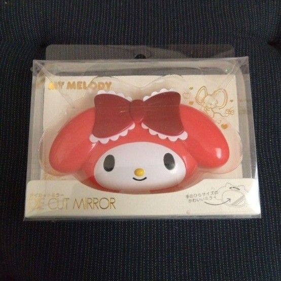 マイメロディ ダイカットミラー(ピンク)