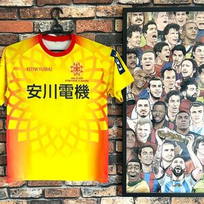未着用 ギラヴァンツ北九州 ユニフォーム ギラフェス ウェア ゲームシャツ トレーニングシャツ サッカー フットサル ギラヴァンツ