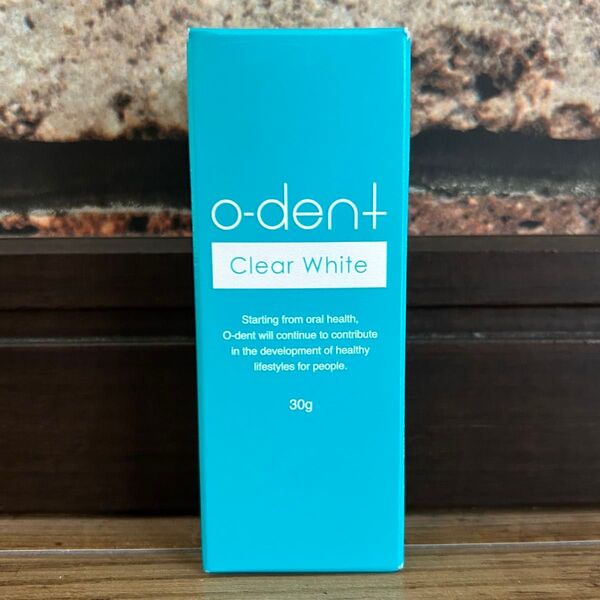 新品 未開封 エイゼル薬用ジェル歯磨き o-dent オーデント クリアホワイト ホワイトニング 歯磨き粉 虫歯予防