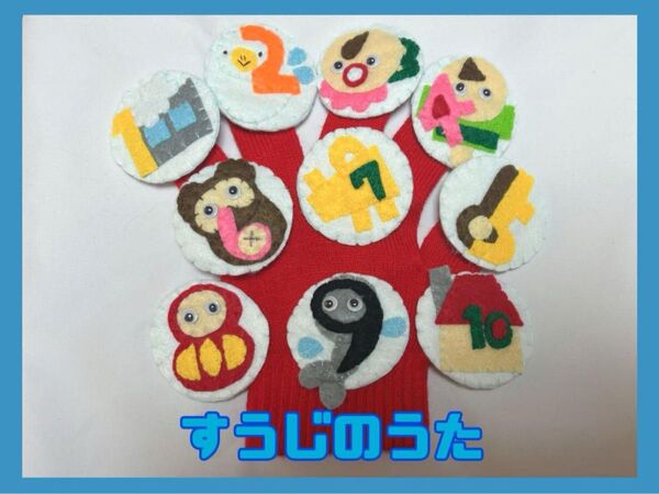 【手袋シアター】すうじのうた