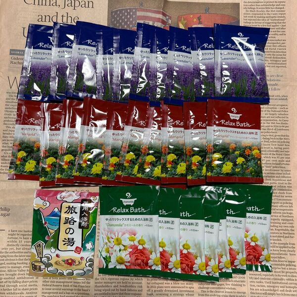 入浴剤3種類27個 おまけ旅路の湯1個セット