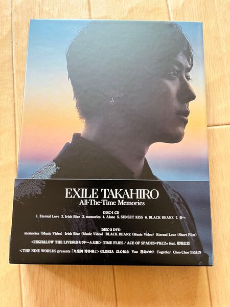 EXILE TAKAHIRO CD+DVD/All-The-Time Memories 17/12/6発売 オリコン加盟店