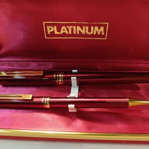 プラチナ PLATINUM BelAge 万年筆 シャープペンシルセット ペン先 14K