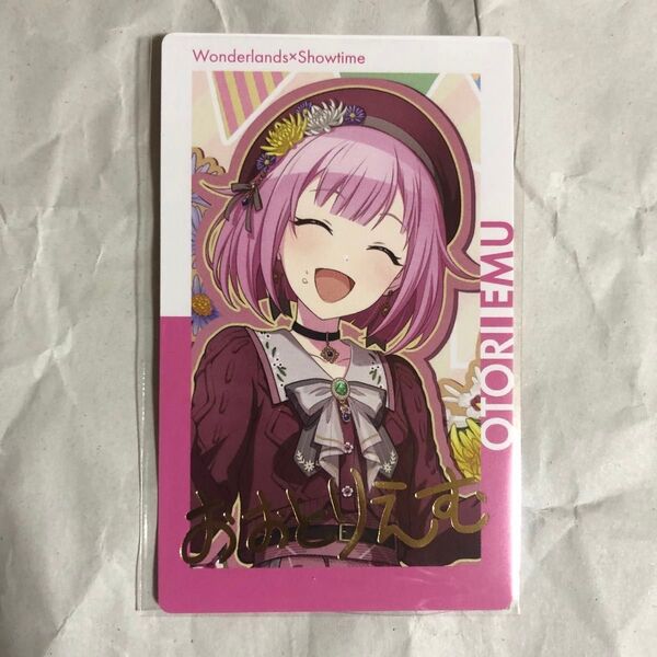 鳳えむ BD birthday 箔押し プロセカ エピカ ePick card バースデー