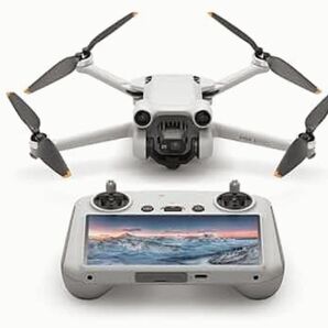 【美品】DJI カメラドローン Mini 3 Pro DJI RC (リモコン) 付属リモートID対応 折りたたみ可能 4K
