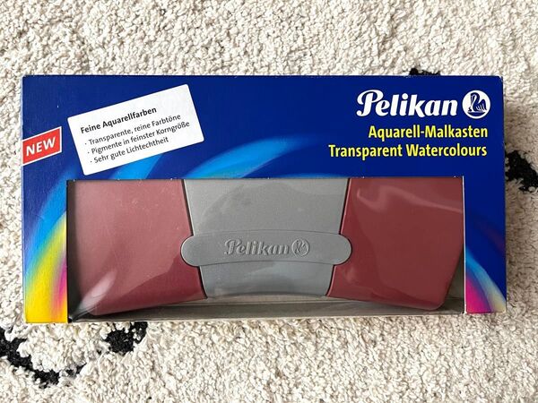 ペリカン Aquarell-Malkasten 固形透明水彩12色セット