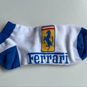 新品【 Ferrari 】フェラーリロゴ入り ソックス23~26cm 靴下