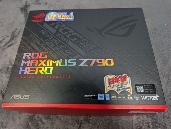 ROG MAXIMUS Z790 HERO マザーボード 動作確認済