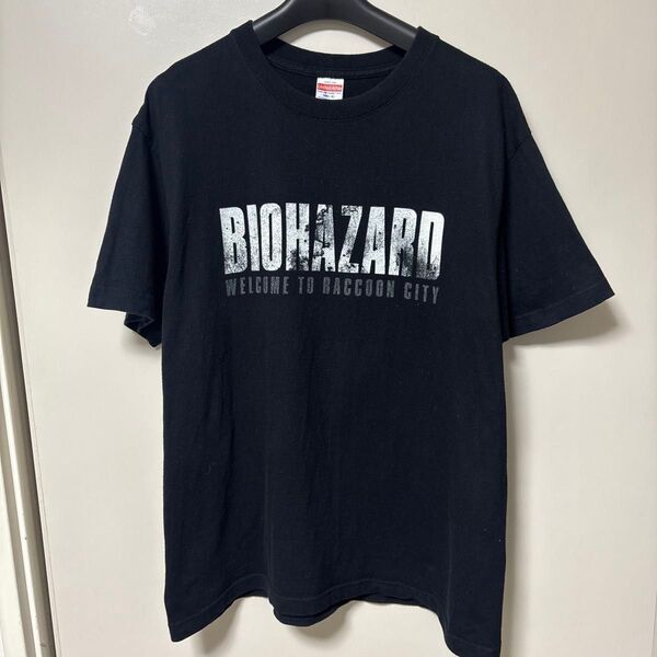 バイオハザード ウェルカムトゥ・ラクーンシティ 受注生産限定 Tシャツ Lサイズ Tシャツ 半袖 ブラック L 半袖Tシャツ