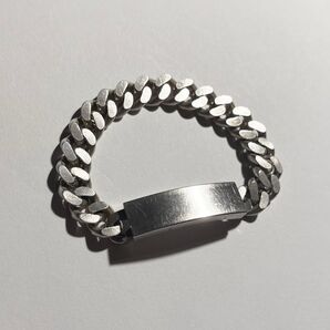 Special 60‘s French Vintage シルバー800 IDブレスレット フランス製 蟹刻印