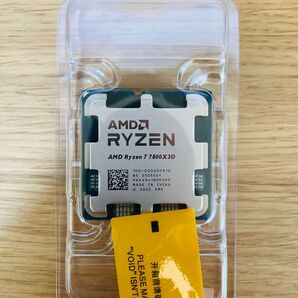新品 AMD Ryzen 7 7800X3D 動作保証