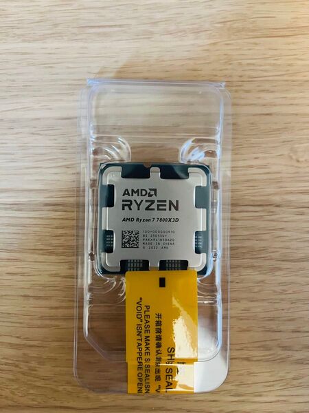 新品 AMD Ryzen 7 7800X3D 動作保証