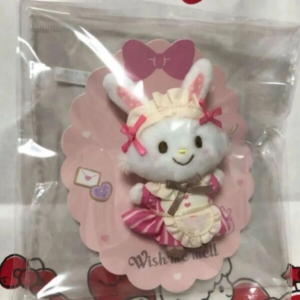 ウィッシュミーメル ぬいぐるみバッジ ぬいバ カフェ サンリオ