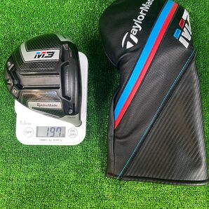 21 M3ドライバー用ヘッドのみ ヘッドカバー付き 美品 テーラーメイド TaylorMade