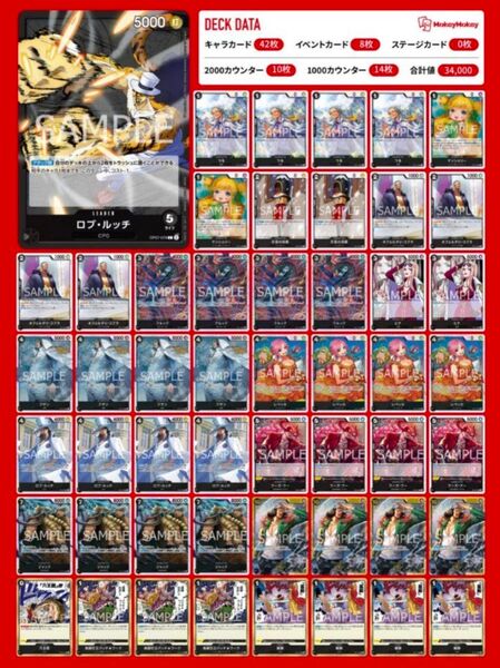 ルッチ 改定後 フラシ 優勝 黒ルッチ 構築デッキ