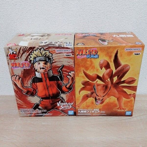 NARUTO 疾風伝 フィギュア ナルト & 九喇嘛 2点セット!!